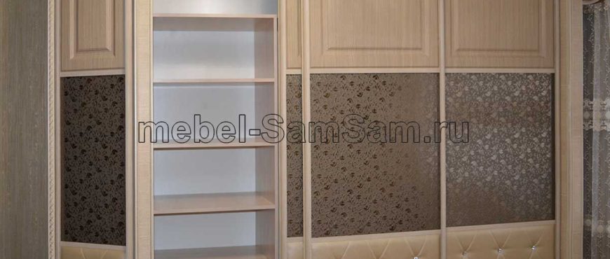 Шкафы-купе комбинированныйКупить мебель на заказ по индивидуальным размерам от производителя Mebel SamSam в Пензе Пенза