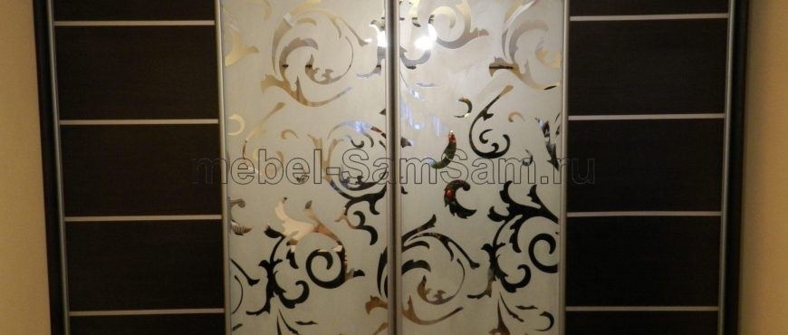 Шкаф-купе "ФАНТАЗИЙНЫЙ ВЕНГЕ" купить шкаф мебель на заказ по индивидуальным размерам от производителя Mebel SamSam в Пензе Пенза
