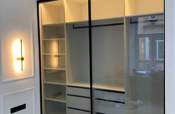 Угловой шкаф с подсветкой (3) на заказ по индивидуальным размерам от производителя Mebel SamSam в Пензе Пенза