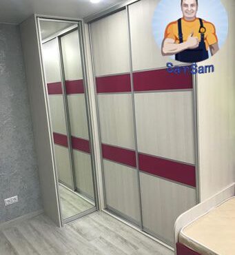 Шкаф купе в детскую комнату (7) на заказ по индивидуальным размерам от производителя Mebel SamSam в Пензе Пенза