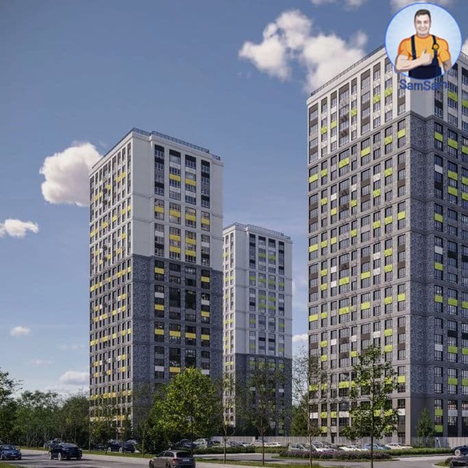 Квартира комната с мебелью