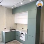 Освещение на кухне с натяжным потолком дизайн
